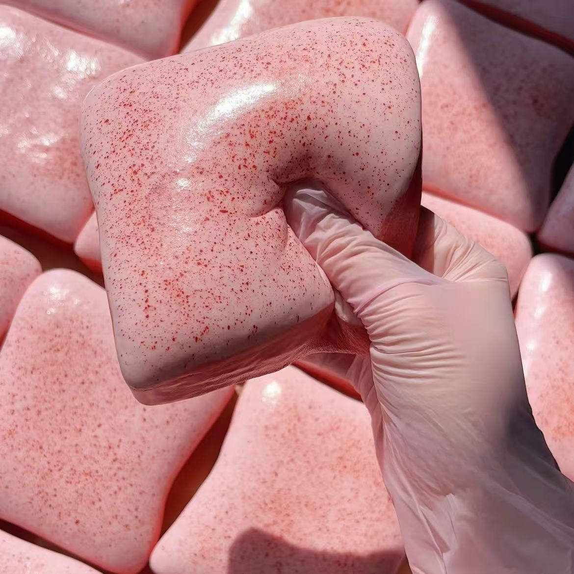 Party Games Ideas - Soft Simulated Toast Squeeze Stress Relief