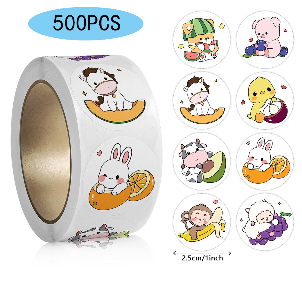 Party Games Animals - Hot 500pcs Cartoon Animal Game Stickers