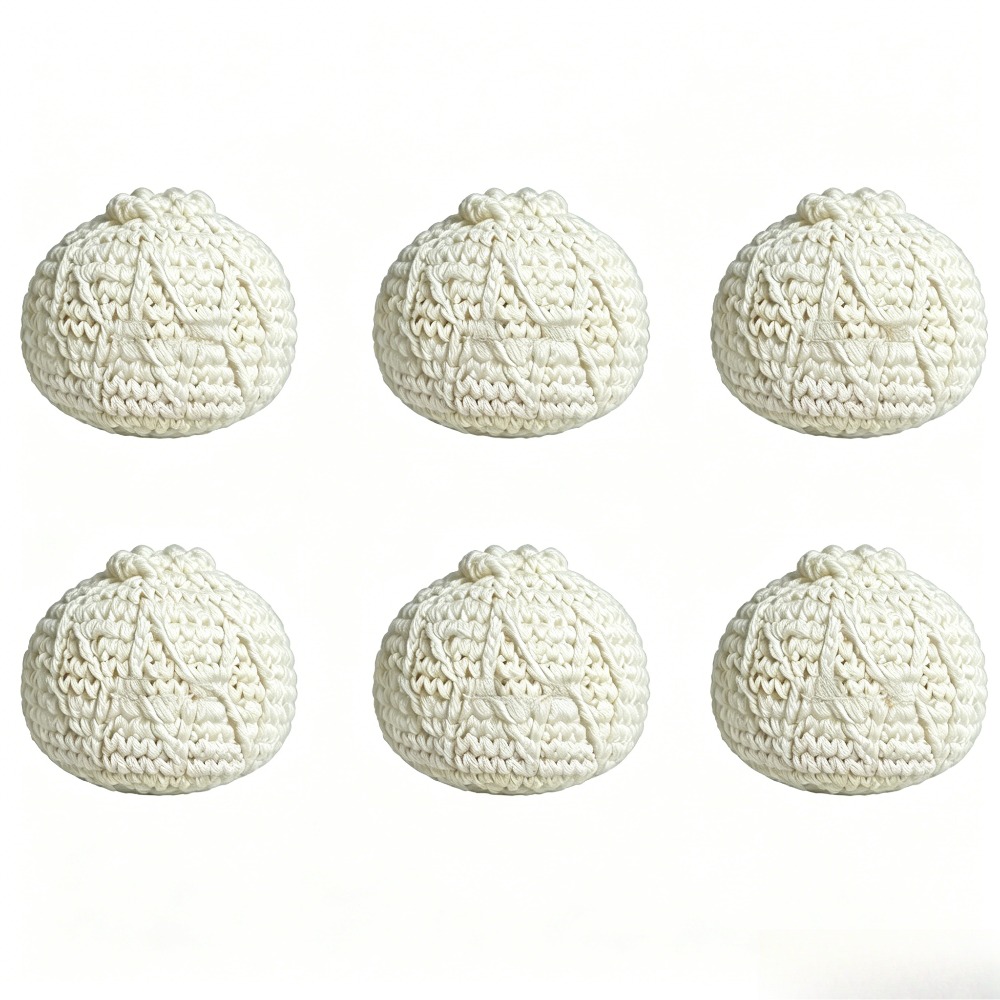 Party Games Steam Free - 2pcs Reusable steamed-bun-shaped beanbag—hand-crocheted with a