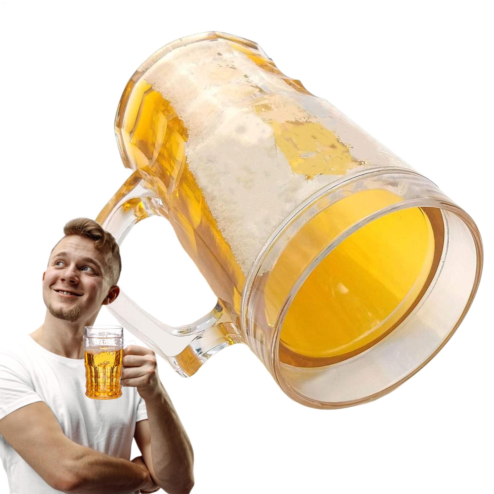 Party Games Adults Funny - Fake Beer Mug Funny Water Cup,