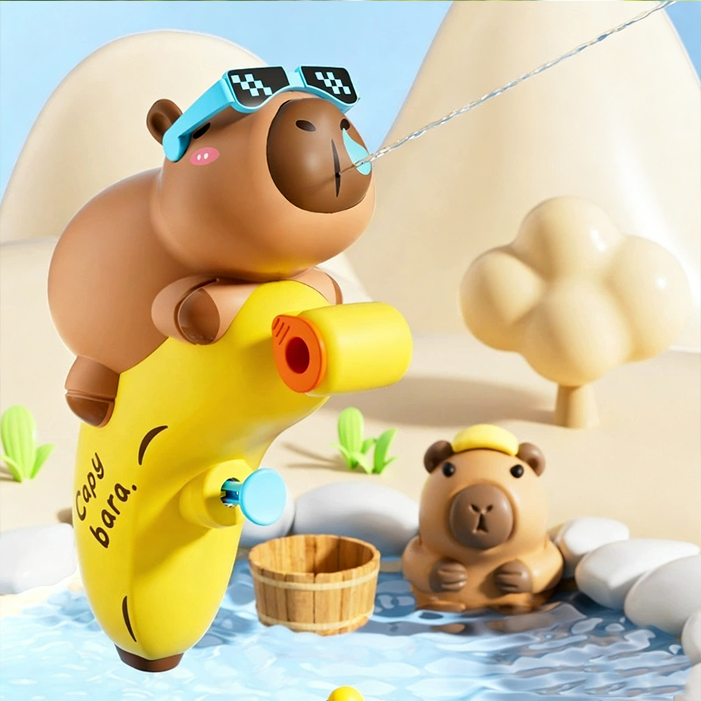Party Games Quiz - 1PC Capybara Banana Water Gun Toy