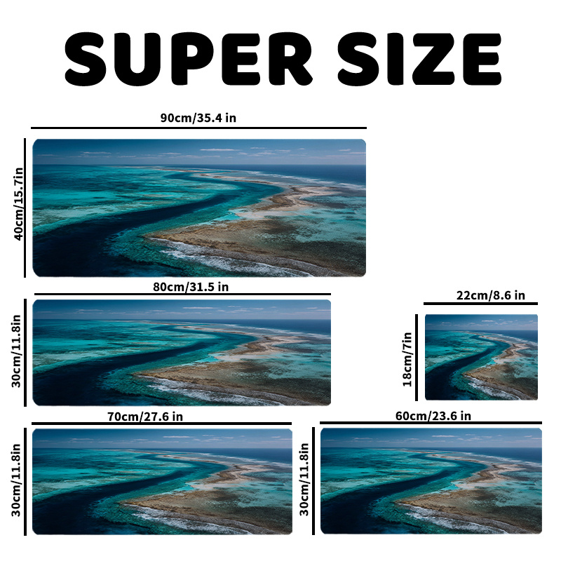 Large Custom Mouse pad 22x18-9 - Party Games Birthday ulasan dan harga