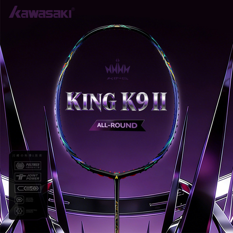 Kawasaki KING K9 4U Badminton  - Badminton Set Garden ulasan dan harga