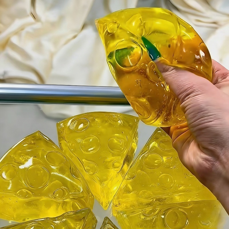 //Squishy Honey Cheese Square  - Party Games Adults Funny ulasan dan harga