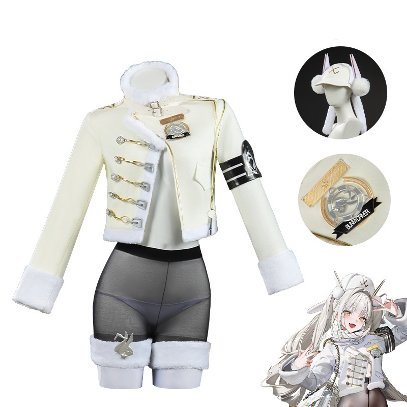 Anime Blanc Cosplay Costume Wi - Party Games Animals ulasan dan harga