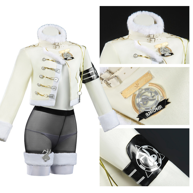 Anime Blanc Cosplay Costume Wi - Party Games Animals ulasan dan harga