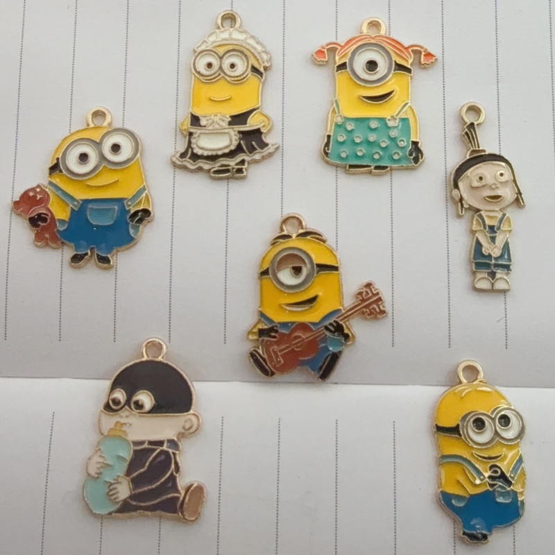 10pcs alloy drip oil cartoon p - Party Games Ideas ulasan dan harga