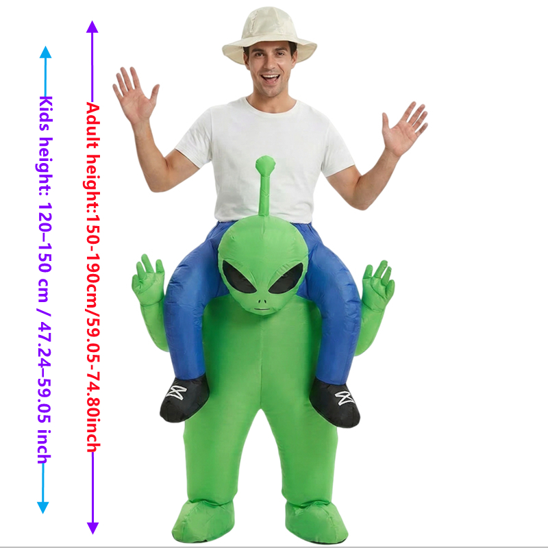 Adults Inflatable Alien Costum - Party Games Adults Funny ulasan dan harga