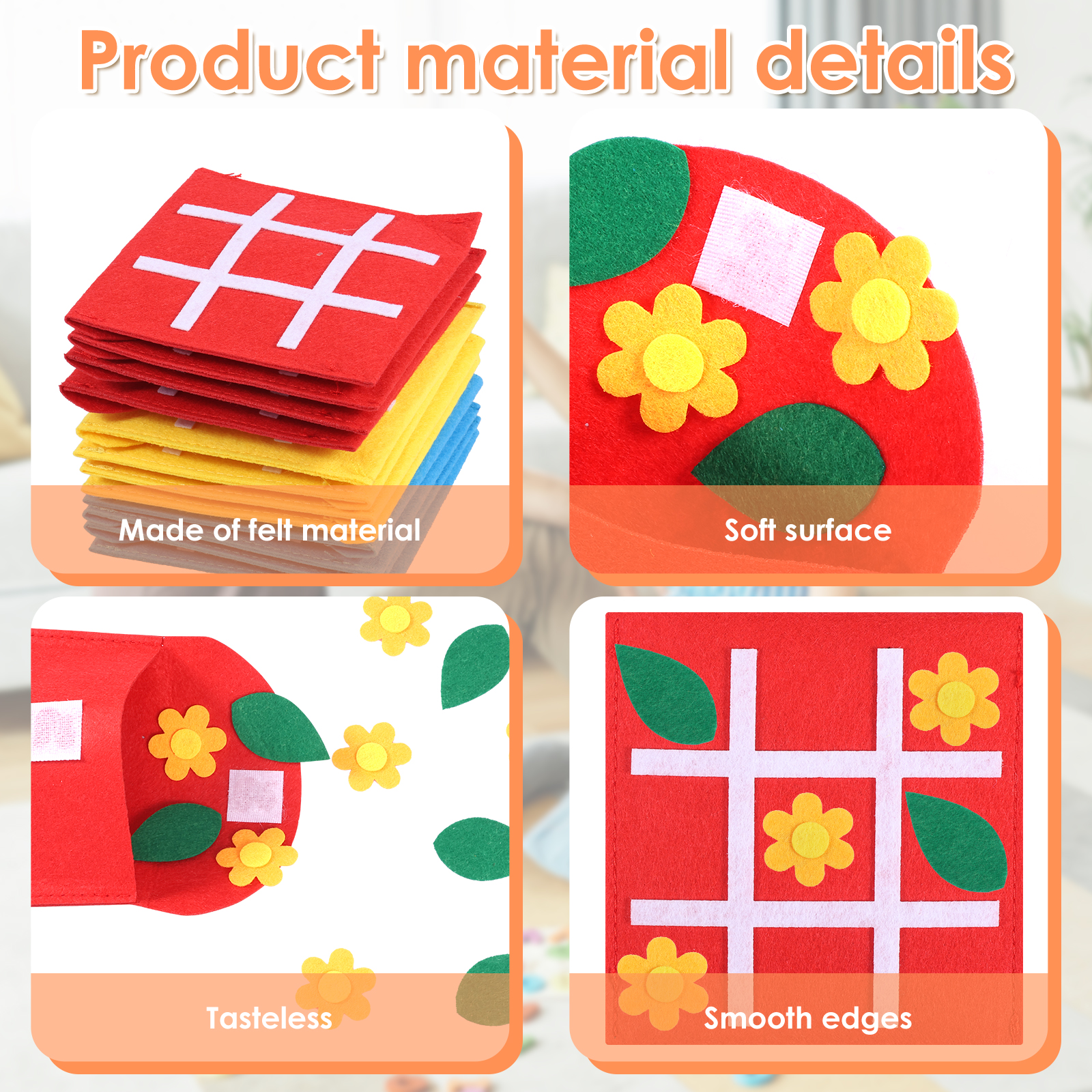 30/20Pcs Felt Board Game Felt  - Party Games Quiz ulasan dan harga