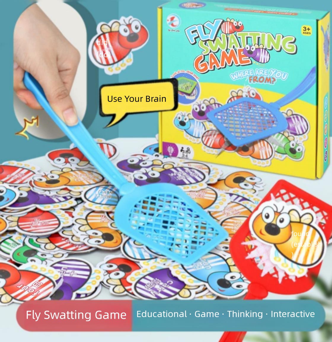 Fly Swatter Game for Kids Educ - Party Games Quiz ulasan dan harga