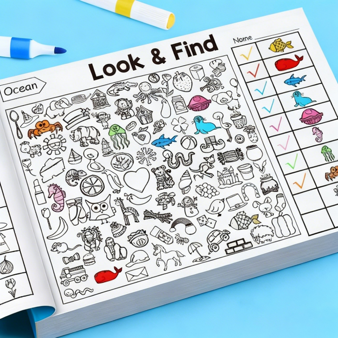 Search and Discover Activity B - Party Games Animals ulasan dan harga