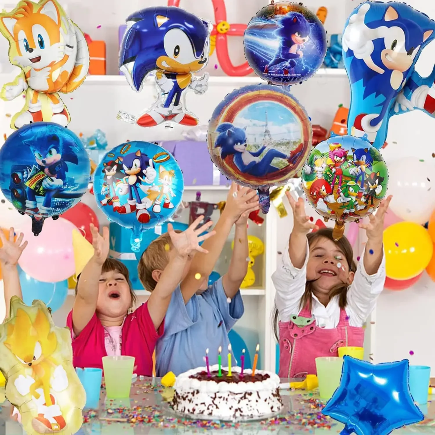 Cartoon Blue Flashing the Hedg - Party Games Quiz ulasan dan harga