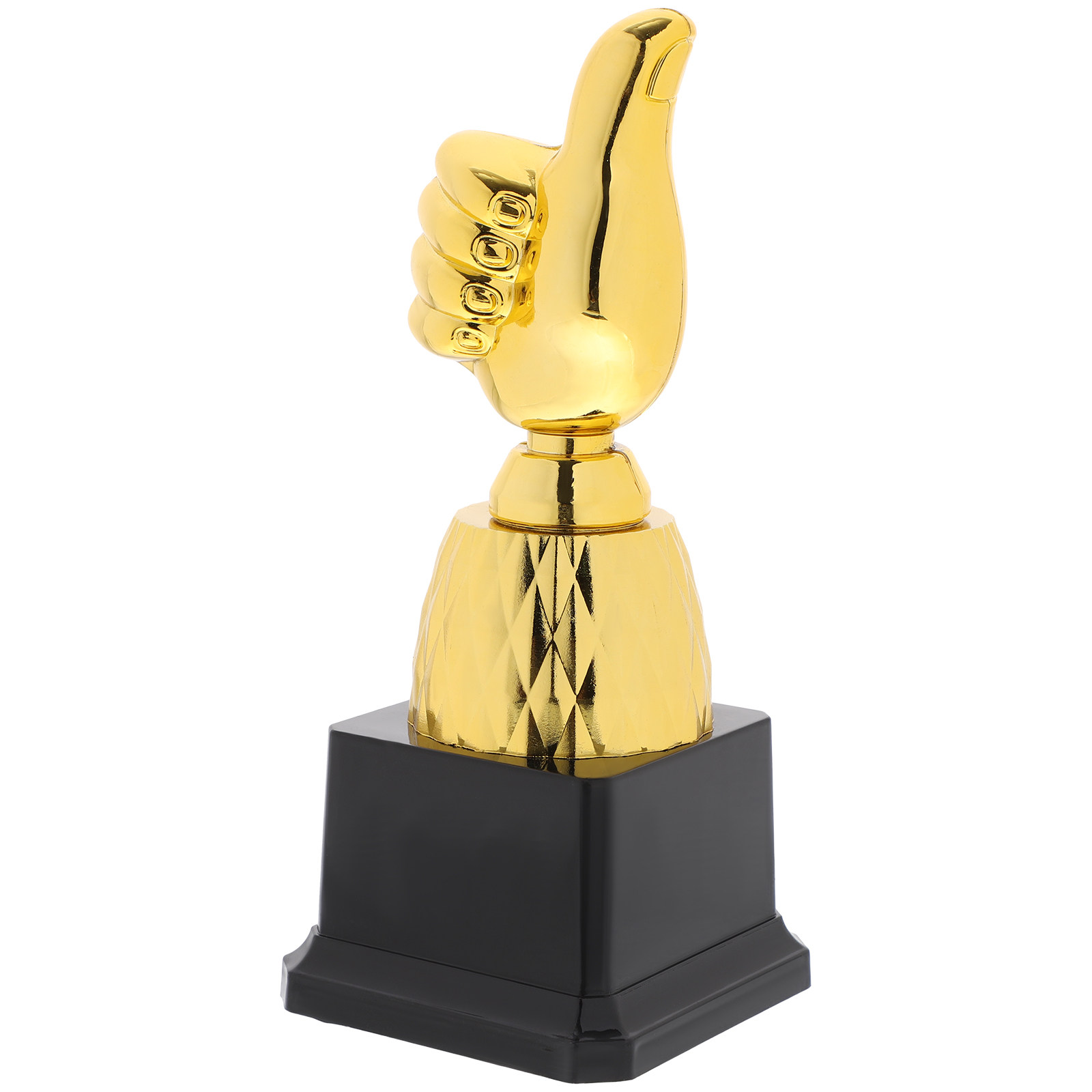 1Pcs Plastic Thumb Trophy Blac - Party Games Competition ulasan dan harga