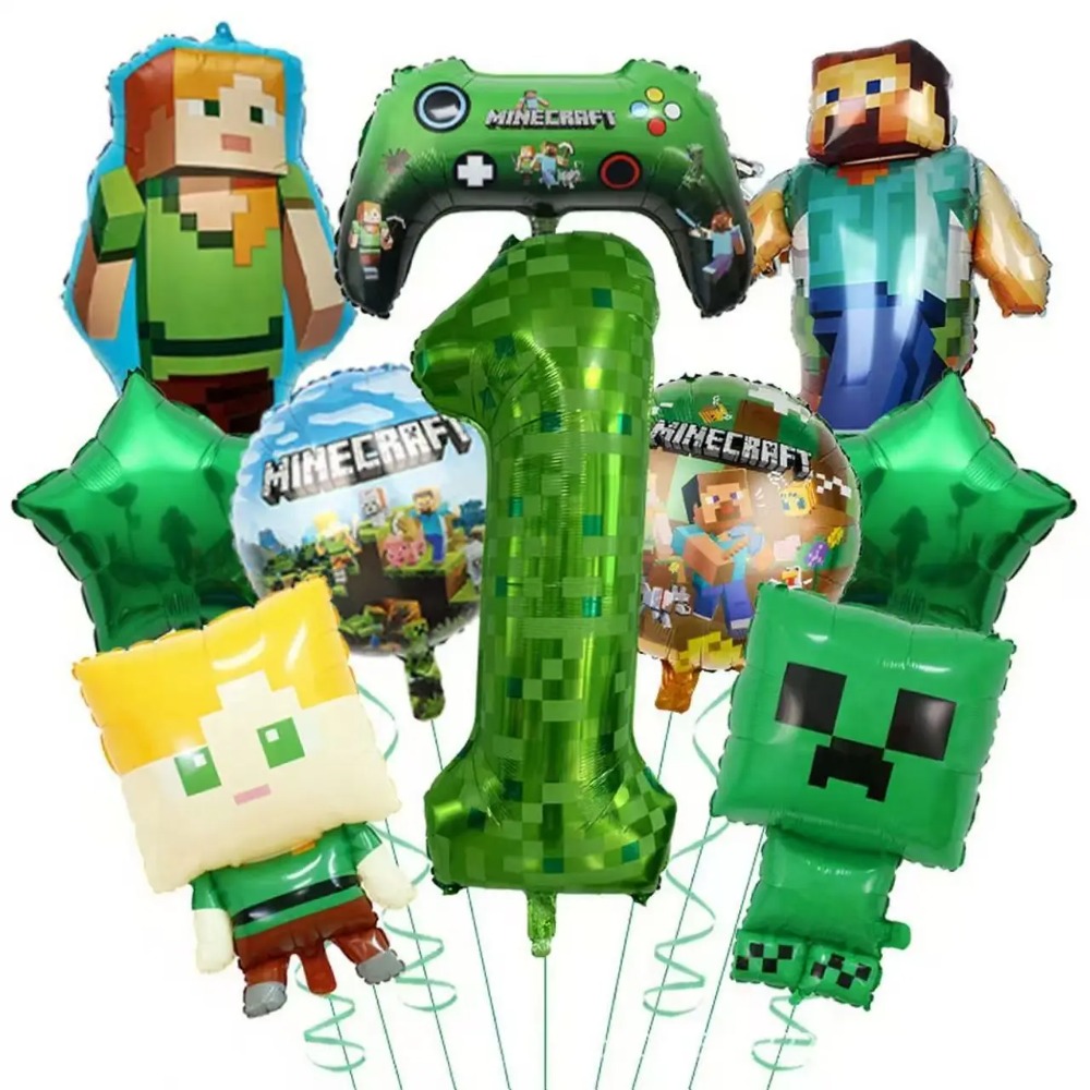 Hot Game Minecrafts Green Digi - Party Games Minecraft ulasan dan harga