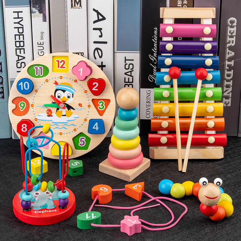 Montessori Baby Toys Kids 3D W - Party Games Animals ulasan dan harga
