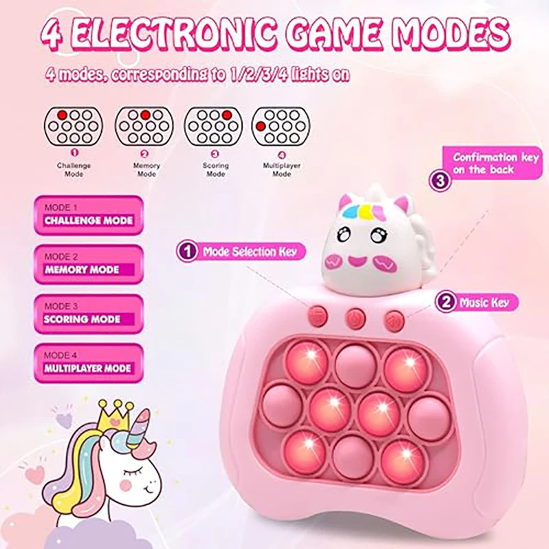 Quick Push Pop Fidget Toys, Li - Party Games Animals ulasan dan harga