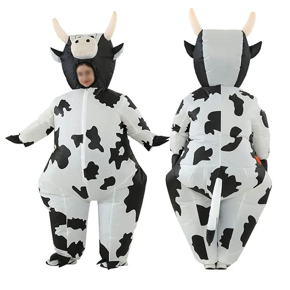 Halloween Dairy Cow Inflatable - Party Games Animals ulasan dan harga